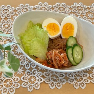 秋冬も美味しく♪温かいビビン麺